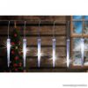 HOME KJL 15 Kültéri Jégcsap fényfüzér dekoráció, 180 db hideg fehér LED-del