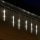 HOME KJL288 Kültéri jégcsap fényfüzér, 288 db olvadást imitáló futófényű HIDEG FEHÉR SMD LED-del, 8 db jégcsap, 3,5 m hosszú