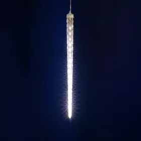   HOME KJL288 Kültéri jégcsap fényfüzér, 288 db olvadást imitáló futófényű HIDEG FEHÉR SMD LED-del, 8 db jégcsap, 3,5 m hosszú