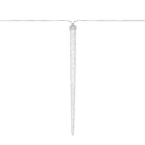 HOME KJL288 Kültéri jégcsap fényfüzér, 288 db olvadást imitáló futófényű HIDEG FEHÉR SMD LED-del, 8 db jégcsap, 3,5 m hosszú