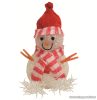 HOME KKD 106 Dekorációs lámpa, hóember, 12 cm