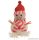 HOME KKD 106 Dekorációs lámpa, hóember, 12 cm