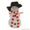 HOME KKD 107 Dekorációs lámpa, hóember, 17 cm