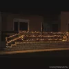 HOME KKL 1000C/WW Kültéri LED-es fényfüzér, 70 m hosszú, 1000 db meleg fehér fényű LED-del, állófényű