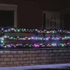 HOME KKL 500C/M Kültéri LED-es fényfüzér, 35 m hosszú, 500 db multi (színes) fényű LED-del, állófényű