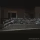 HOME KKL 500C/WH Kültéri LED-es fényfüzér, 35 m hosszú, 500 db hideg fehér fényű LED-del, állófényű