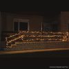 HOME KKL 500C/WW Kültéri LED-es fényfüzér, 35 m hosszú, 500 db meleg fehér fényű LED-del, állófényű
