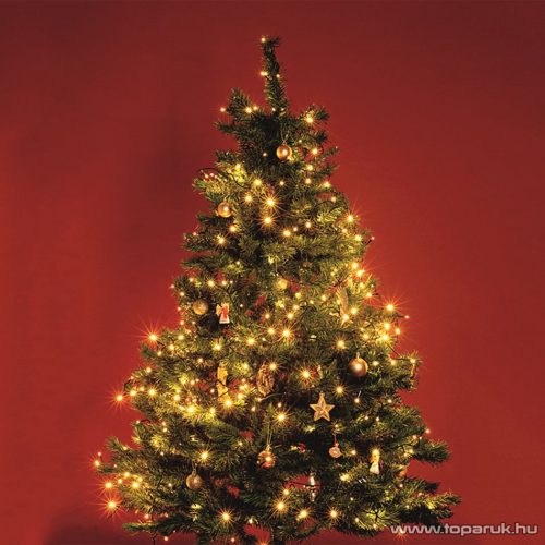 HOME KKL 500C/WW Kültéri LED-es fényfüzér, 35 m hosszú, 500 db meleg fehér fényű LED-del, állófényű