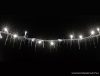 HOME KLG 50 Kültéri LED-es jégcsap fényfüzér, 50 db hidegfehér LED-del, 2,5 m hosszú