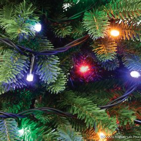   HOME KSI 100F/M Kültéri LED-es sorolható (toldható), villogó fényfüzér, 100 db színes LED-del