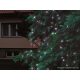 HOME KTI 100C/WH Kültéri sorolható LED-es fényfüzér, 100 db hidegfehér LED-del, 10 m hosszú