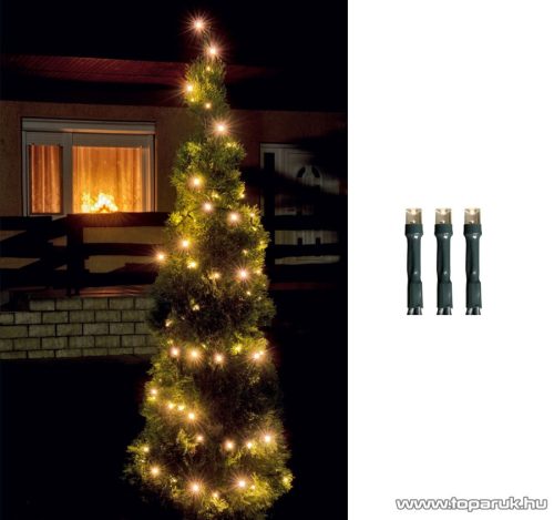 HOME LED 108C/WW Kültéri LED-es fényfüzér, 7 m hosszú, 100 db meleg fehér fényű LED-del, 8 programos, memóriás