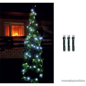   HOME LED 208C/WH Kültéri LED-es fényfüzér, 14 m hosszú, 200 db hideg fehér fényű LED-del, 8 programos, memóriás