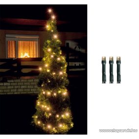   HOME LED 208C/WW Kültéri LED-es fényfüzér, 14 m hosszú, 200 db meleg fehér fényű LED-del, 8 programos, memóriás