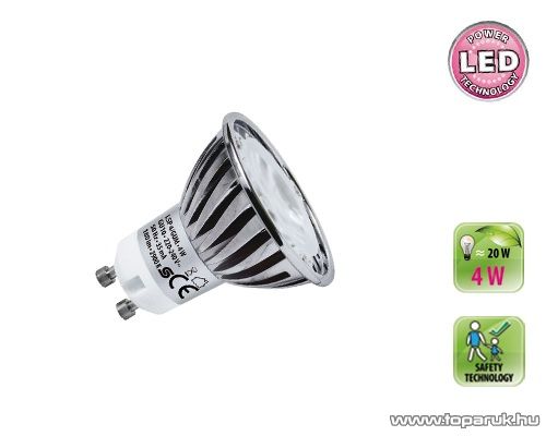 HOME LSP 4/GUM Power LED fényforrás, GU spot, 4 W, GU10, 2900 K