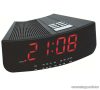 HOME LTCR 01 LED-es AM/FM rádiós asztali ébresztőóra
