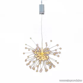   HOME MFW 120/WW Kültéri micro LED-es tüzijáték dekoráció fényfüzér, 120 db melegfehér LED-del + távirányítóval