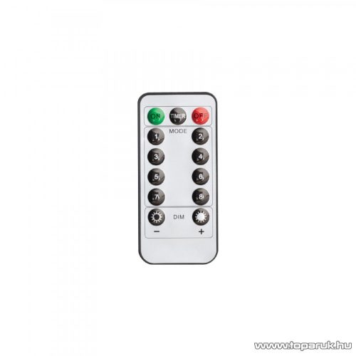 HOME MFW 120/WW Kültéri micro LED-es tüzijáték dekoráció fényfüzér, 120 db melegfehér LED-del + távirányítóval