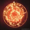 HOME ML 50/WW Beltéri 50 db fényesen ragyogó, pontszerű Micro LED-es elemes fényfüzér, 490 cm hosszú, meleg fehér fényű világítással