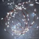 HOME ML 80/WH Kültéri 80 db fényesen ragyogó, pontszerű Micro LED-es fényfüzér, 790 cm hosszú, hideg fehér fényű világítással