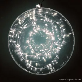   HOME ML 80/WH Kültéri 80 db fényesen ragyogó, pontszerű Micro LED-es fényfüzér, 790 cm hosszú, hideg fehér fényű világítással