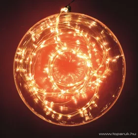   HOME ML 80/WW Kültéri 80 db fényesen ragyogó, pontszerű Micro LED-es fényfüzér, 790 cm hosszú, meleg fehér fényű világítással