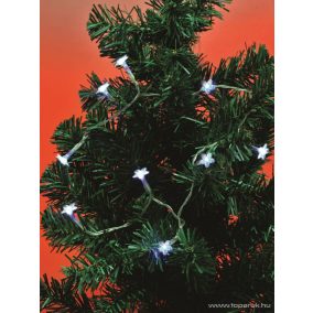   HOME MLC 10/H LED-es hókristály mini fényfüzér, hidegfehér