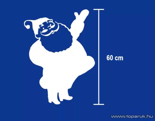 HOME MM 60 Kültéri mikulás figura dekoráció, 60 cm - készlethiány