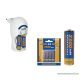 HOME MW 1222-2GS/CM2300AA Akkutöltő szett Ni-Cd és Ni-Mh akkuk töltésére + 4 db 2300 mAh akku