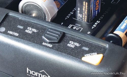 HOME MW 5798N Kombi akkumulátortöltő Ni-Cd és Ni-Mh akkuk töltésére - megszűnt termék: 2015. november