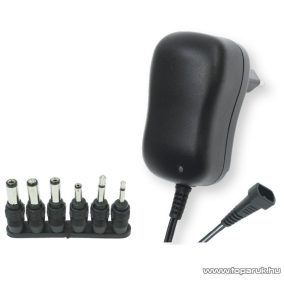  HOME MW MB10N Változtatható feszültségű hálózati adapter, 1000 mA, 3-12V