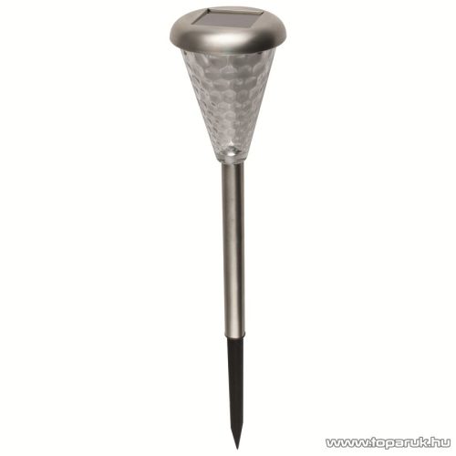 HOME MX 811/4 LED-es fém, üveg és műanyag kivitelű napelemes kerti szolár lámpa szett