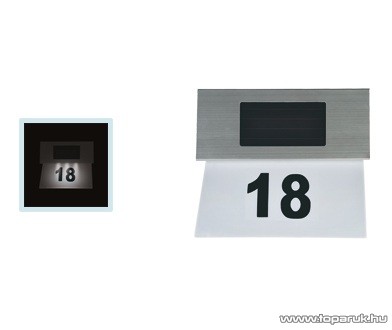 HOME MX 123 Szolár házszám világítás - készlethiány