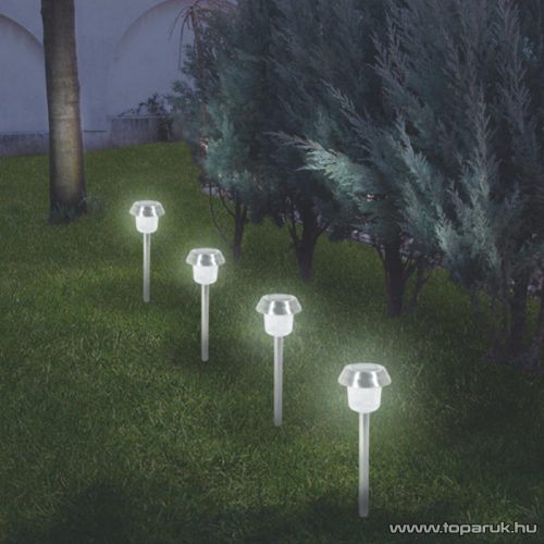 HOME MX 715D Napelemes kerti szolár lámpa, fém