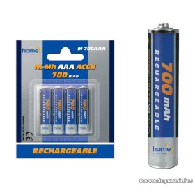   HOME M 700AAA 700 mA Ni-Mh mini ceruza (AAA) akkumulátor, 4 db / csomag