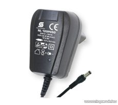 HOME NL 120P050 Fix feszültségű hálózati adapter, 500 mA, 12 V