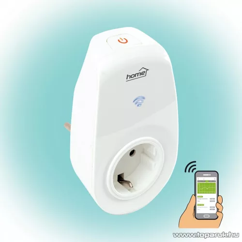 HOME NVS 1 PRO SMART (WiFi) okos hálózati aljzat, fogyasztásmérős, fehér