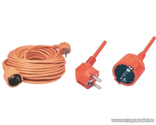 HOME NV 2-30/OR Hálózati hosszabbító, 30 m, narancs