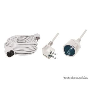   HOME NV 2-30/WH/1,5 Hálózati hosszabbító, fűnyíró kábel, 30 m, fehér