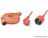 HOME NV 2-5/OR/1,5 Hálózati hosszabbító, 5 m, narancs