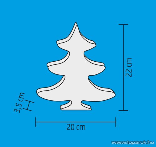 HOME PLM 7/T LED-es asztali dísz, fenyő