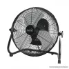 HOME PVRO 40 Fém padlóventilátor, oszcilláló funkcióval, 40 cm lapátátmérő, fekete, 50 W
