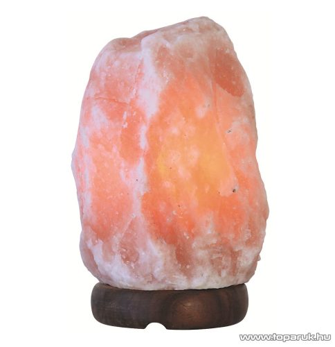 HOME SKL 12 Sókristálylámpa (sólámpa), 1-2 kg tömegű sókristály, 15 W-os izzóval