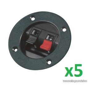 HOME SL 5ER Hangfalaljzat, 2 pólusú, rugós, 5 db / csomag