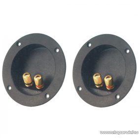   HOME SL 6MG Hangfalaljzat 2 db aranyozott fém banáncsatlakozóval, 2 db / csomag