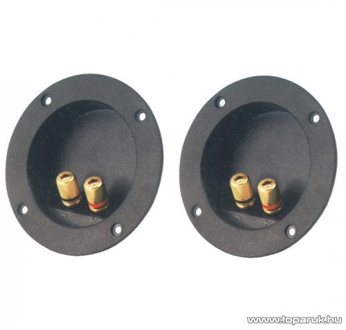 HOME SL 6MG Hangfalaljzat 2 db aranyozott fém banáncsatlakozóval, 2 db / csomag