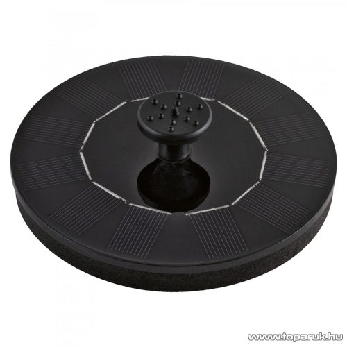 HOME SWF 01 Szolár napelemes szökőkút, fekete, 130 x 40 mm 