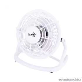 HOME TF 10 USB/WH Mini asztali ventilátor, 10 cm, fehér