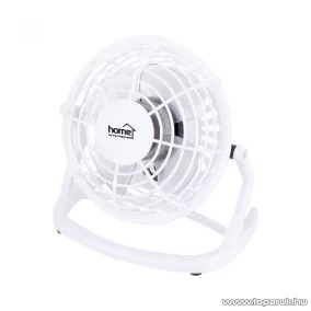 HOME TF 10 USB/WH Mini asztali ventilátor, 10 cm, fehér