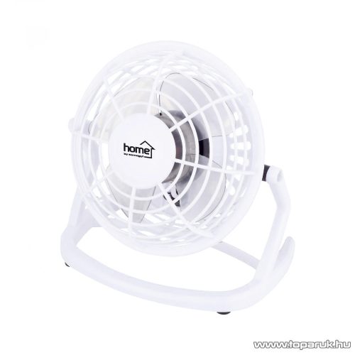 HOME TF 10 USB/WH Mini asztali ventilátor, 10 cm, fehér